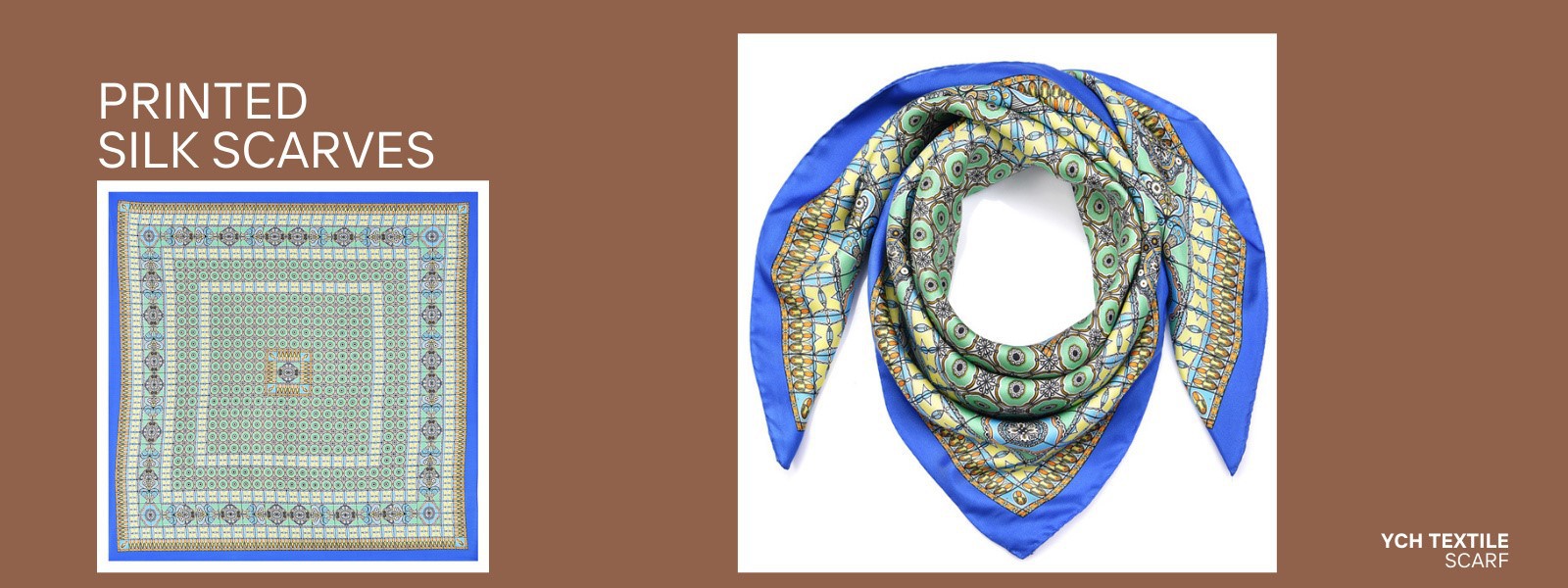 printed silk scarves